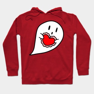 Valentine Heart Ghost Hoodie